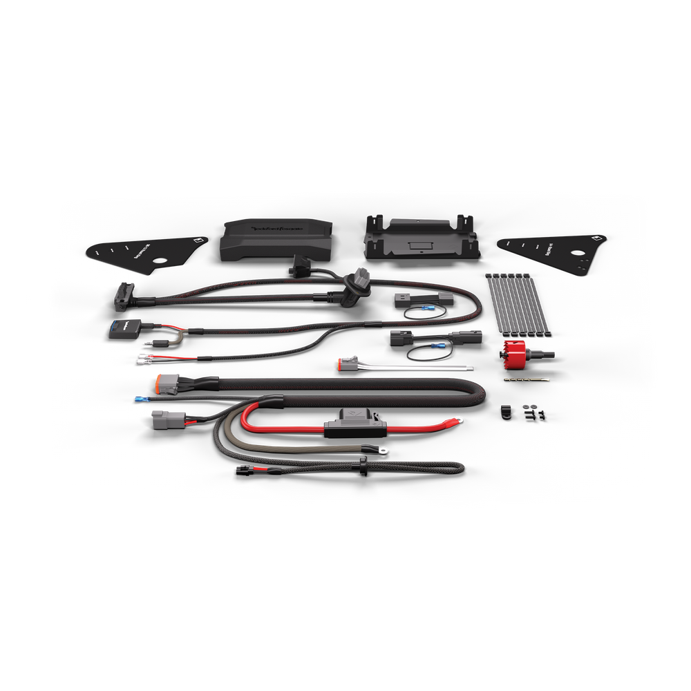 Rockford Fosgate Complete Amp Install Kit RFK-HDRKM5