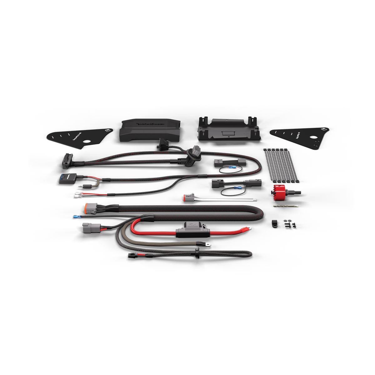 Complete Amp Install Kit for Select 1998+ Harley-Davidson Road King (Gen-2)