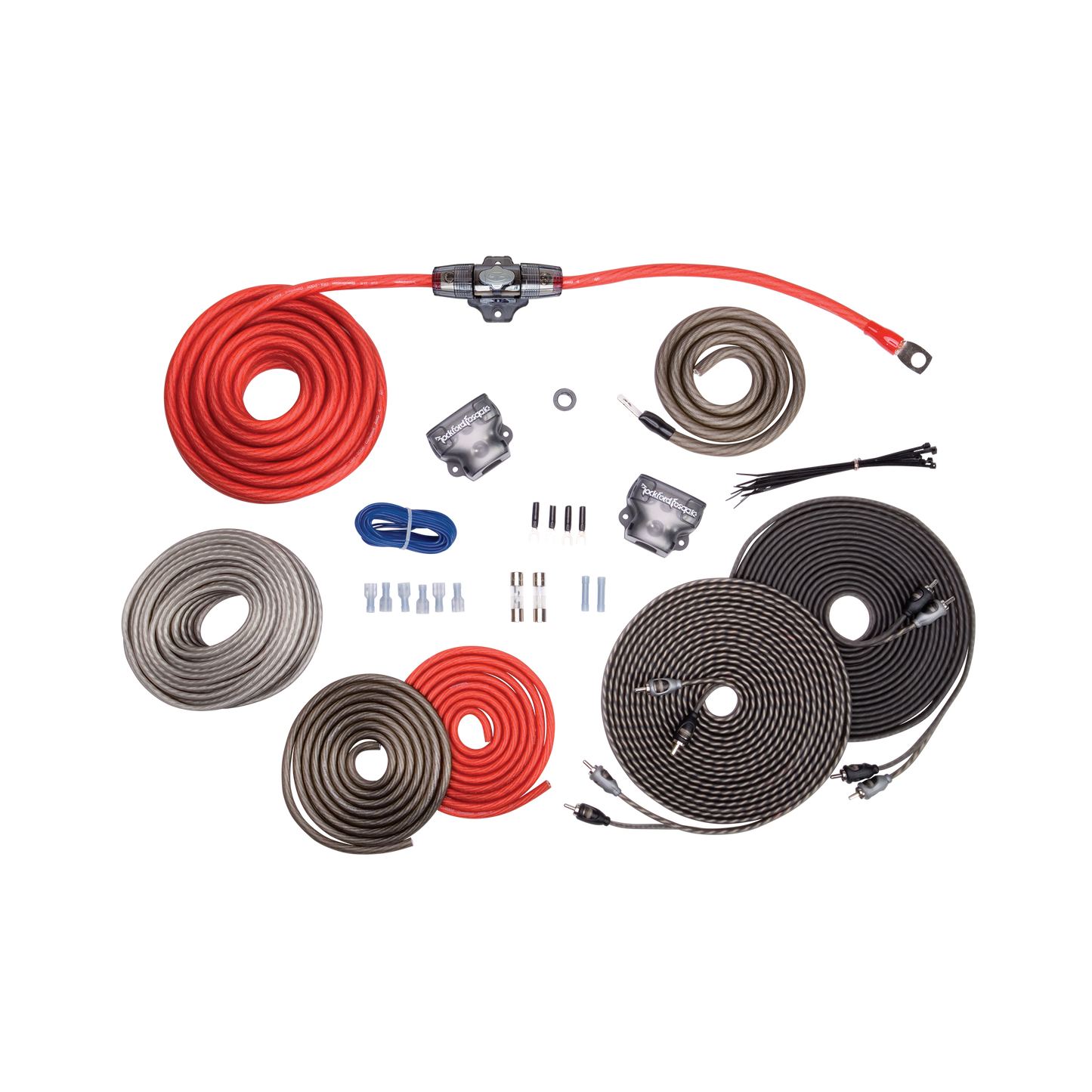 4 AWG Complete Dual Amp Installation Kit