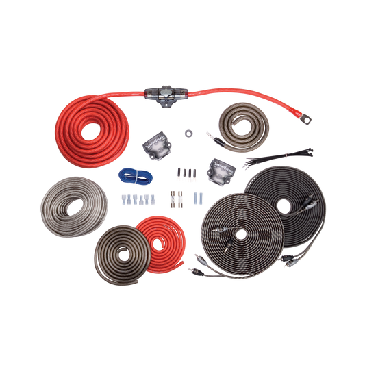 4 AWG Complete Dual Amp Installation Kit