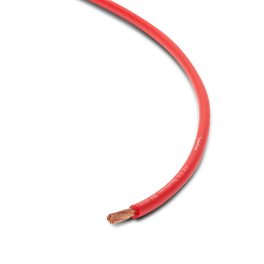 250 Foot Spool 8 AWG Frosted Red Wire