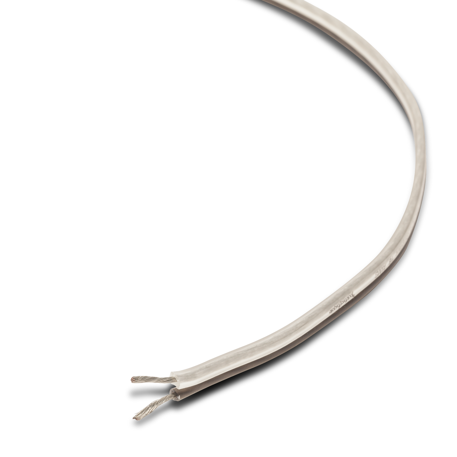 16 AWG Speaker Wire Packaged 30 Foot Frosted Black/Silver