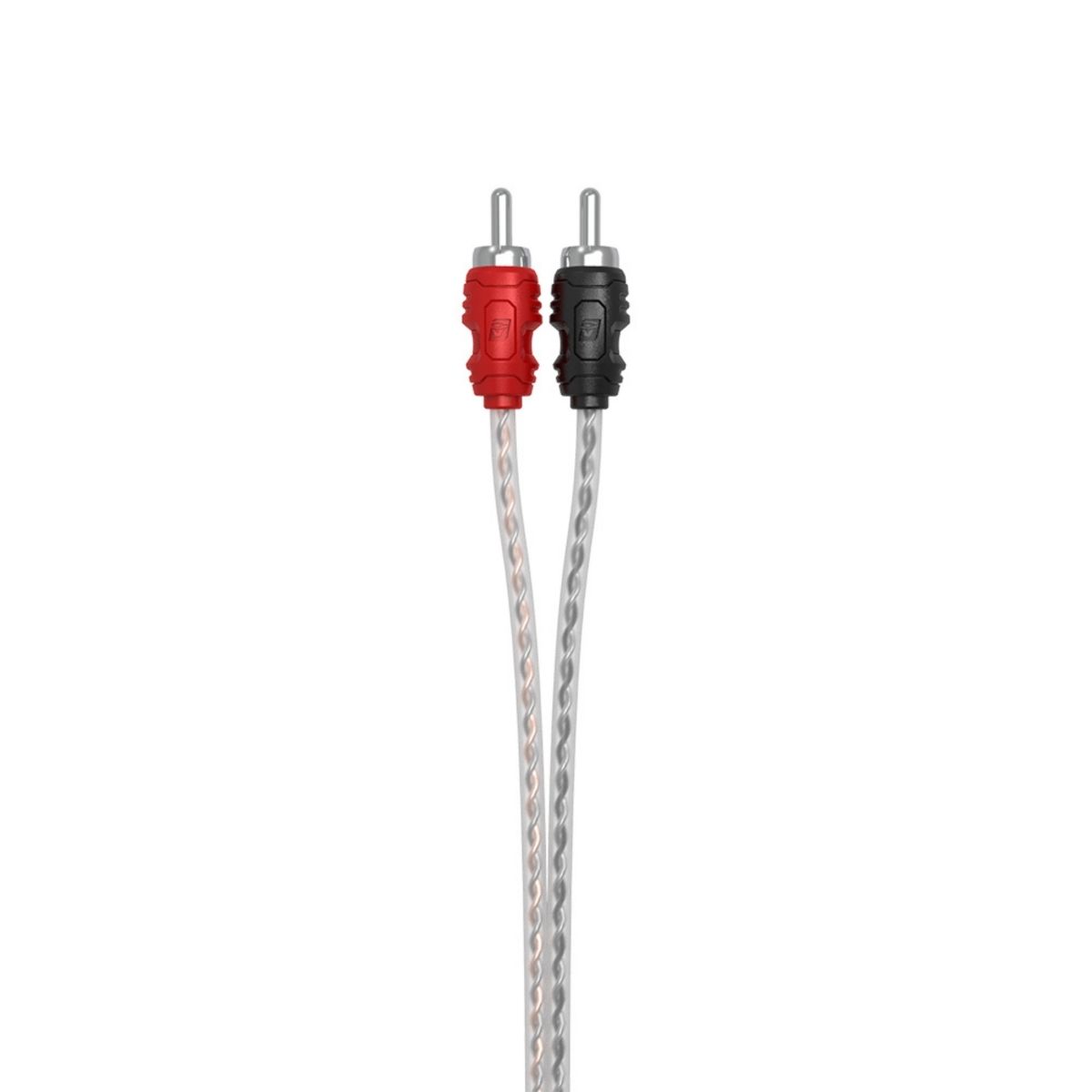6Ft 2-Channel HED Twisted RCA Cable, w/Single Molded Ends - RH6