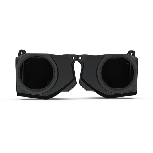 6.5" Front Color Optix™ Speaker Enclosure Pair for Select 2018+ Ranger Models (Gen-2)