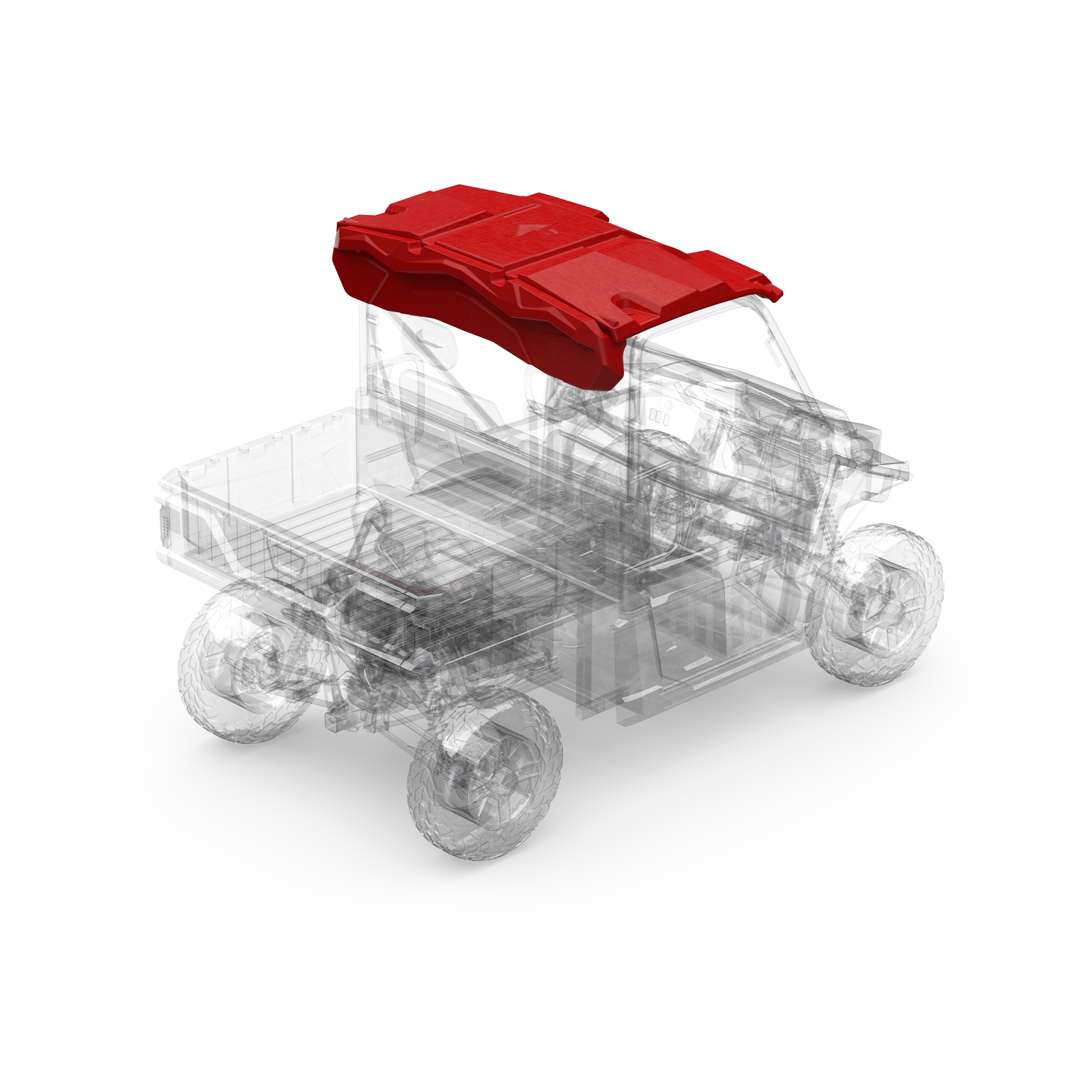 Front Audio Roof for Select 2018+ Polaris Ranger 2-Door Models