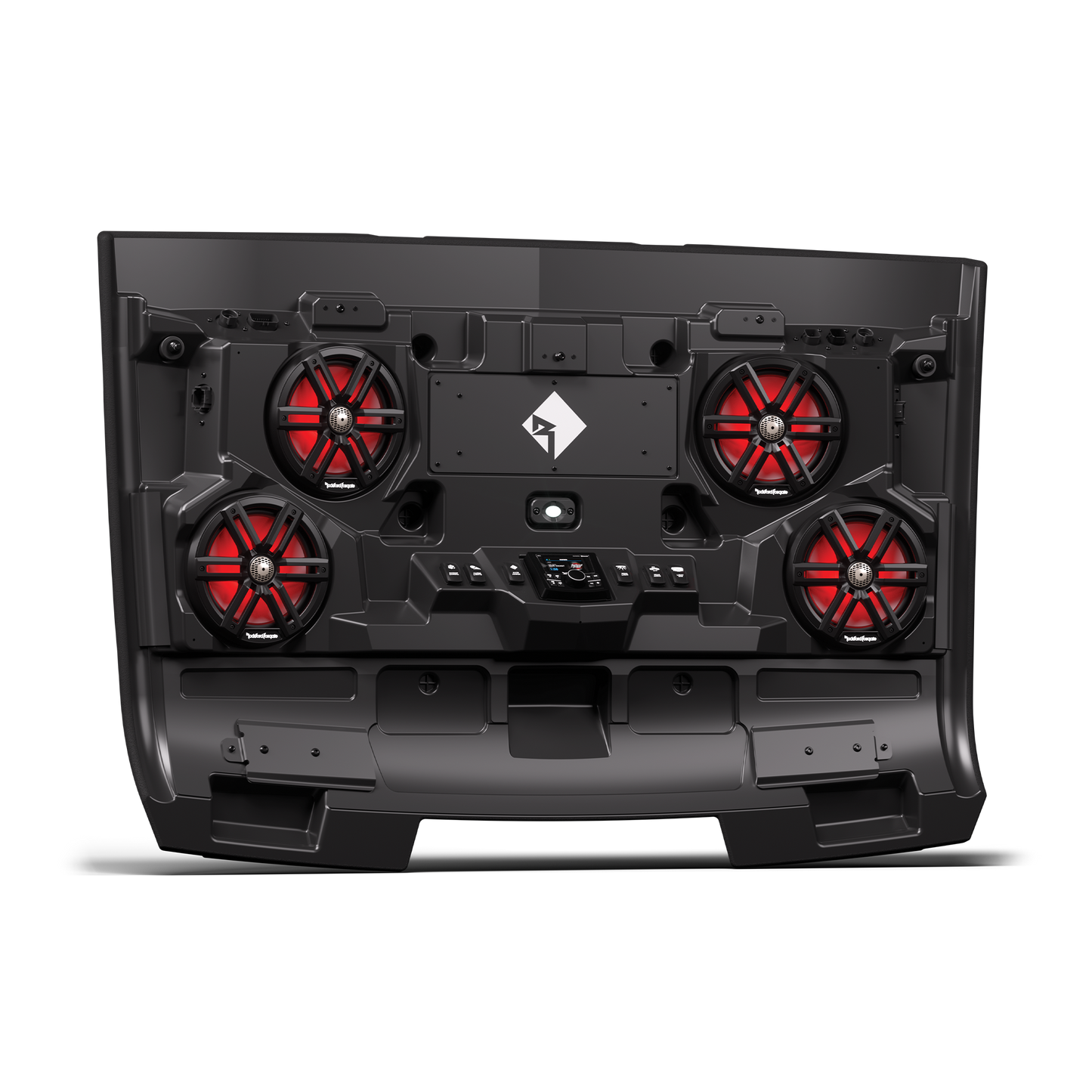 Front & Rear Audio Roof for Select 2018+ Polaris Ranger Crew Models