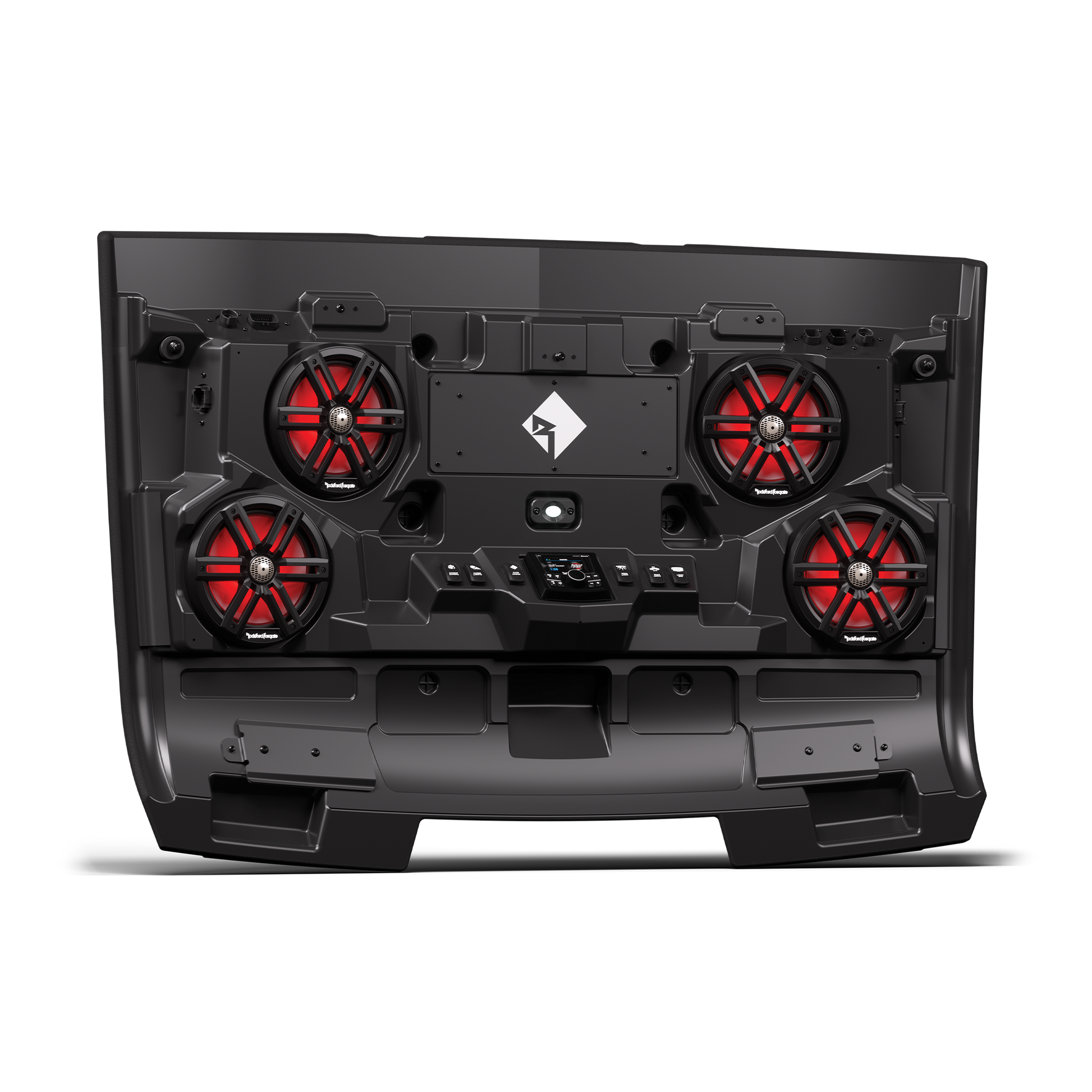 Front & Rear Audio Roof for Select 2018+ Polaris Ranger Crew Models