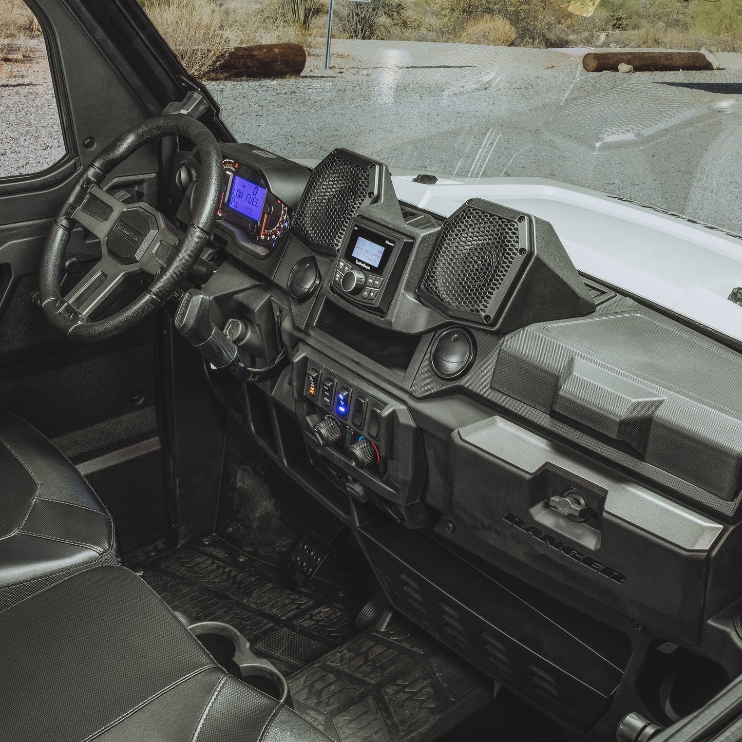 Stage-1 All-In-One Audio System for Select 2018+ Ranger and 2019+ Bobcat Models (Gen-2)