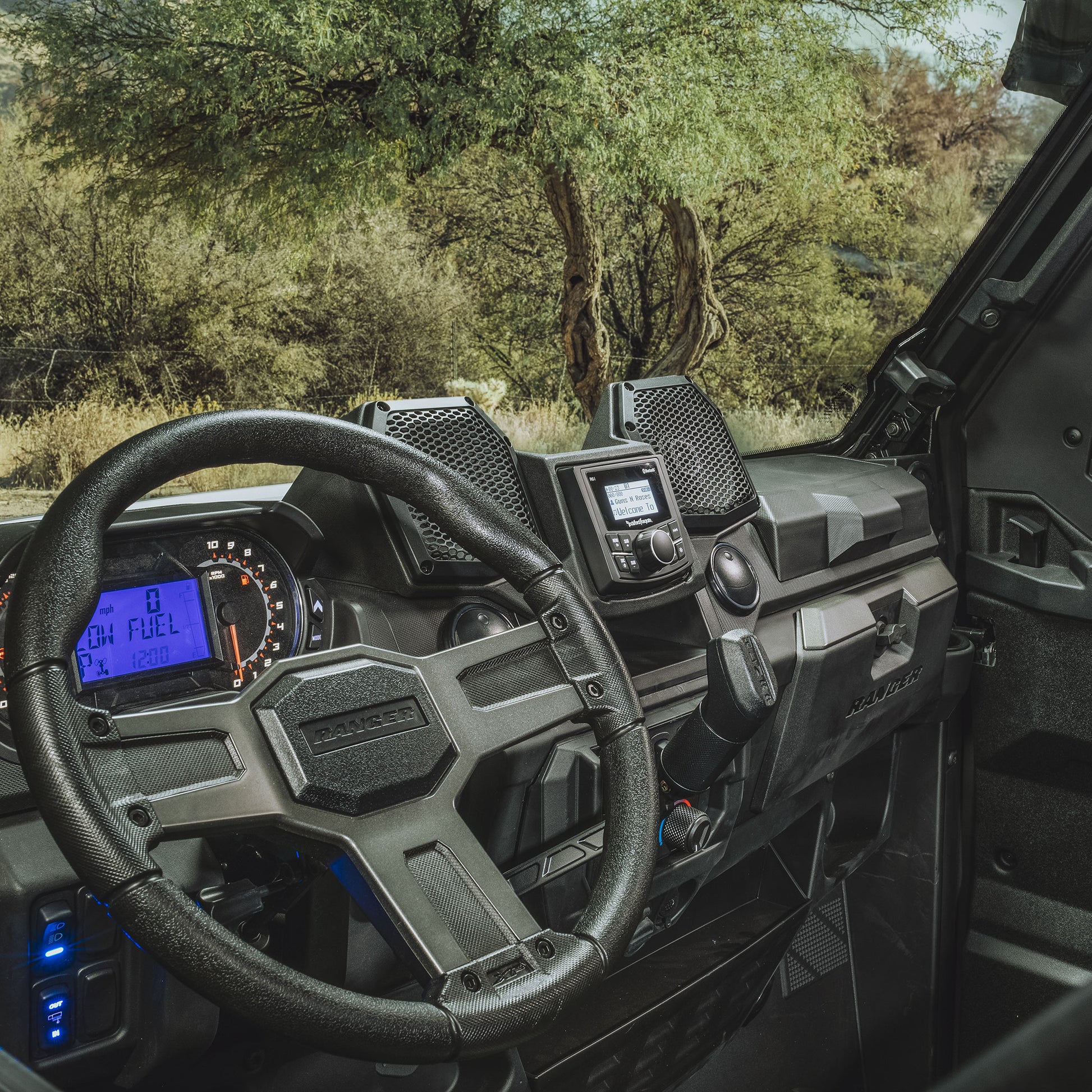 Stage-1 All-In-One Audio System for Select 2018+ Ranger and 2019+ Bobcat Models (Gen-2)