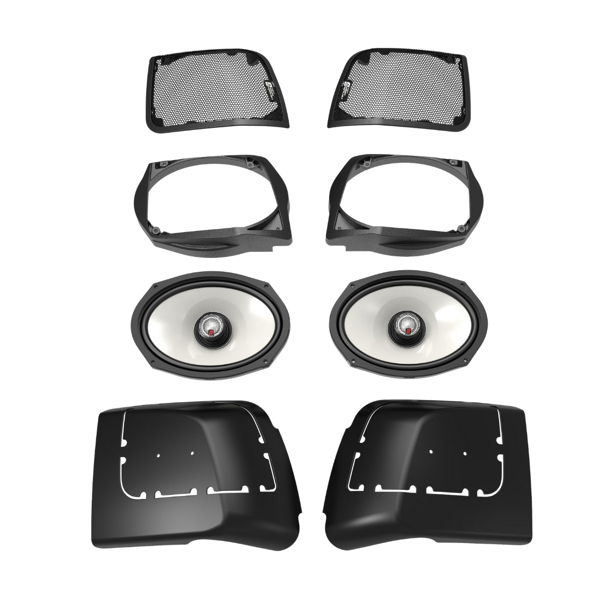 2014-2023 Harley Davidson® Cut In Lid Kit with SM69F4 (4Ω) - RPMSM694LK