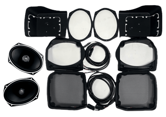 1998-2013 Harley Davidson Cut-in Lid Kit with ST69CX (4Ω) - RPMST69CX2LX13