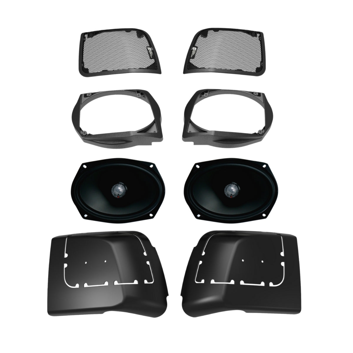 2014-2023 Harley Davidson® Cut In Lid Kit with ST69CX (4Ω) - RPMST694LK