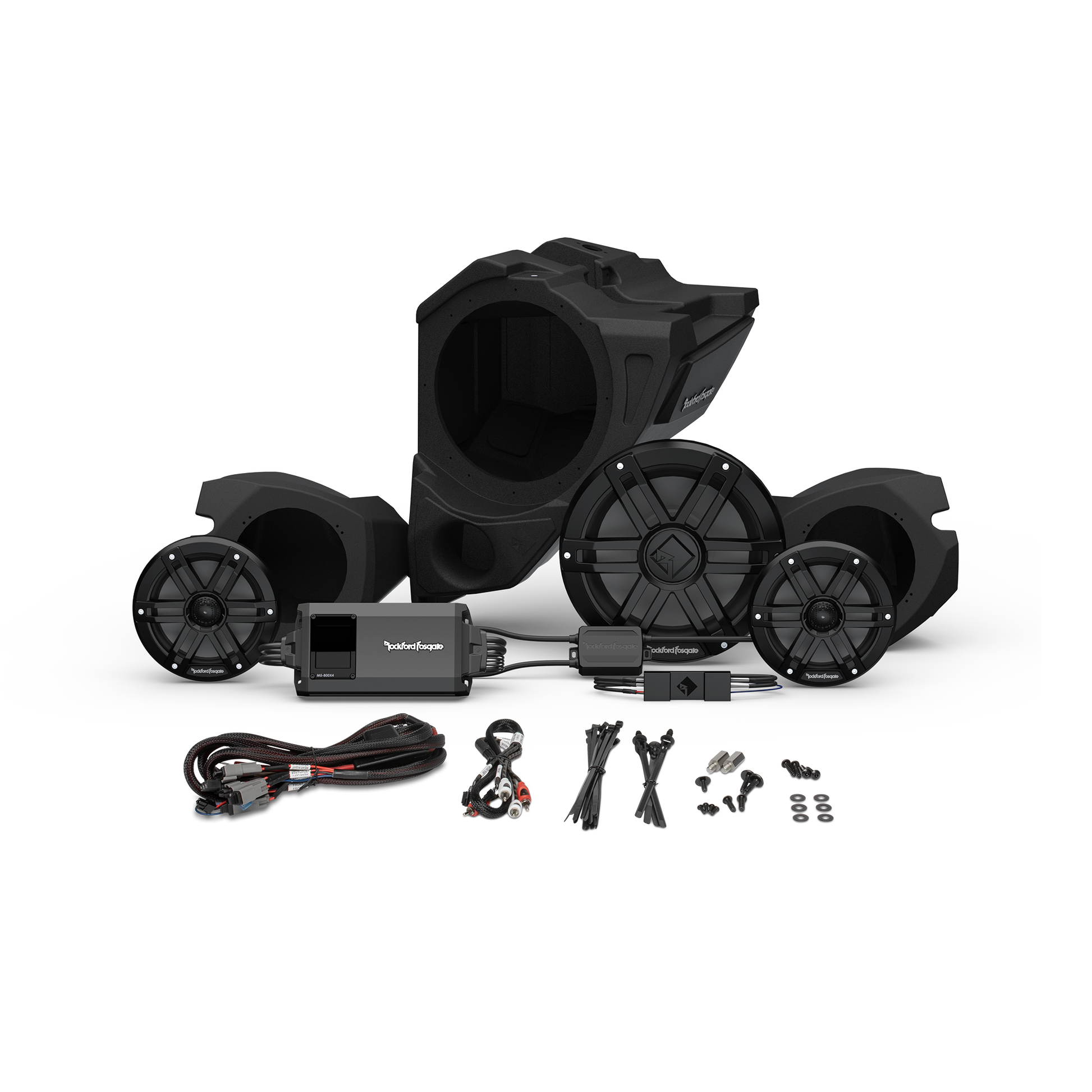 2014+ RZR Stage 3 Audio System For Ride Command (Gen-3)
