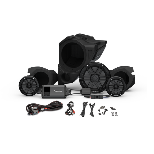2014+ RZR Stage 3 Audio System For Ride Command (Gen-3)