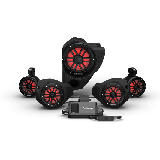 2014+ RZR Stage 4 Audio System For Ride Command (Gen-3)