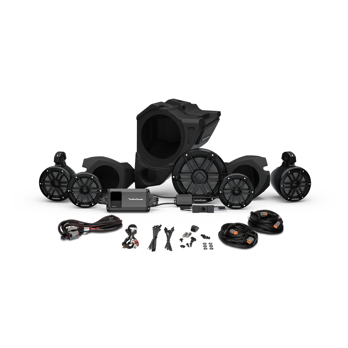 2014+ RZR Stage 4 Audio System For Ride Command (Gen-3)
