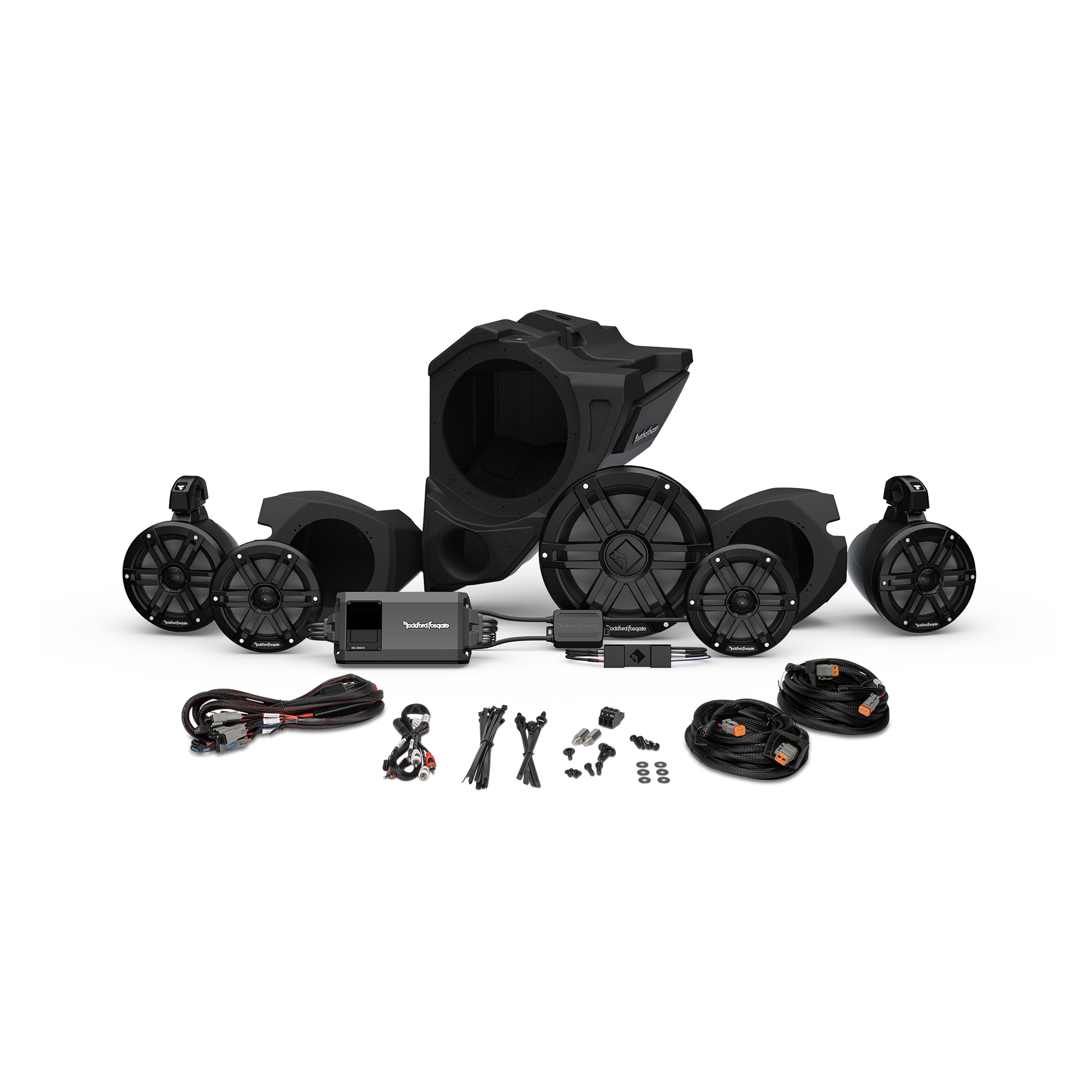 2014+ RZR Stage 4 Audio System For Ride Command (Gen-3)
