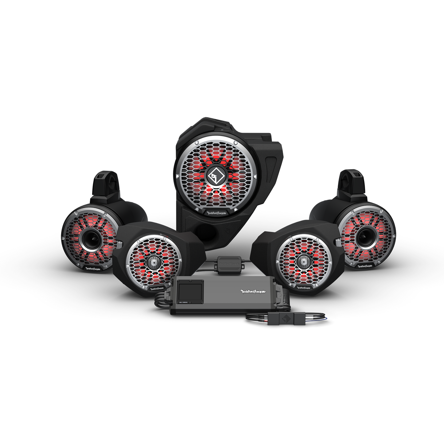 2014+ RZR Stage 6 Audio System For Ride Command (Gen-3)