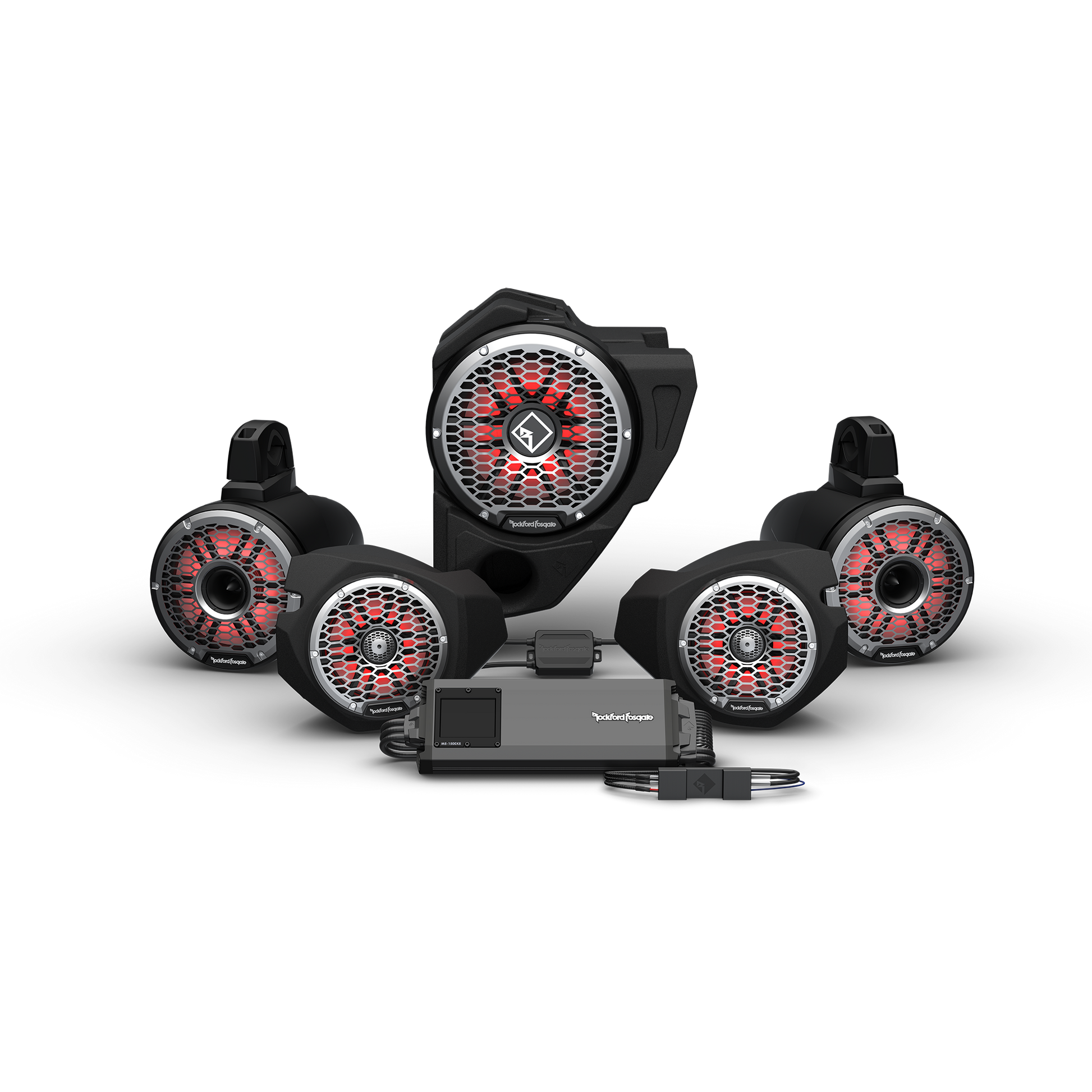 2014+ RZR Stage 6 Audio System For Ride Command (Gen-3)