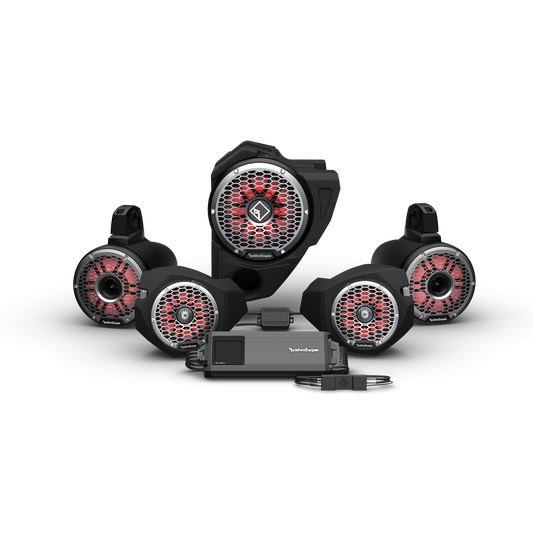 2014+ RZR Stage 6 Audio System For Ride Command (Gen-3)