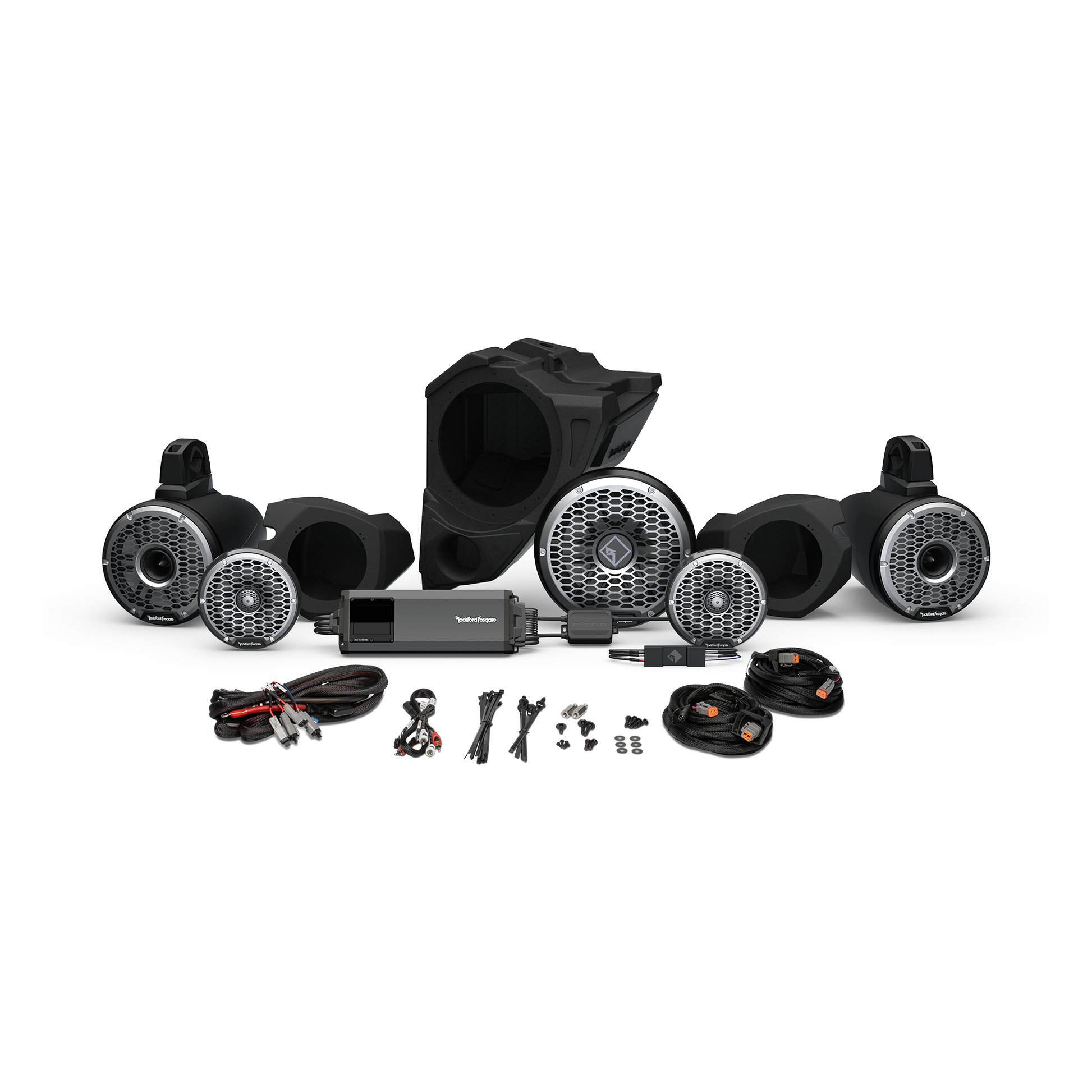 2014+ RZR Stage 6 Audio System For Ride Command (Gen-3)