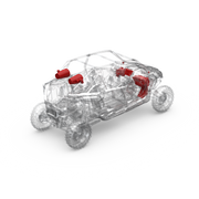 2019+ Stage 6 Audio System for Select RZR Pro XP, Pro R, and Turbo R Models