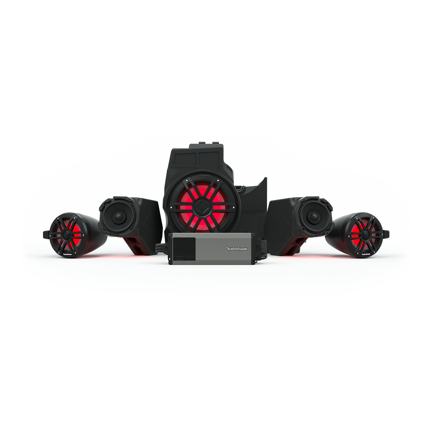 2019+ Stage 4 Audio System for Select RZR Pro XP, Pro R, and Turbo R Models with Ride Command