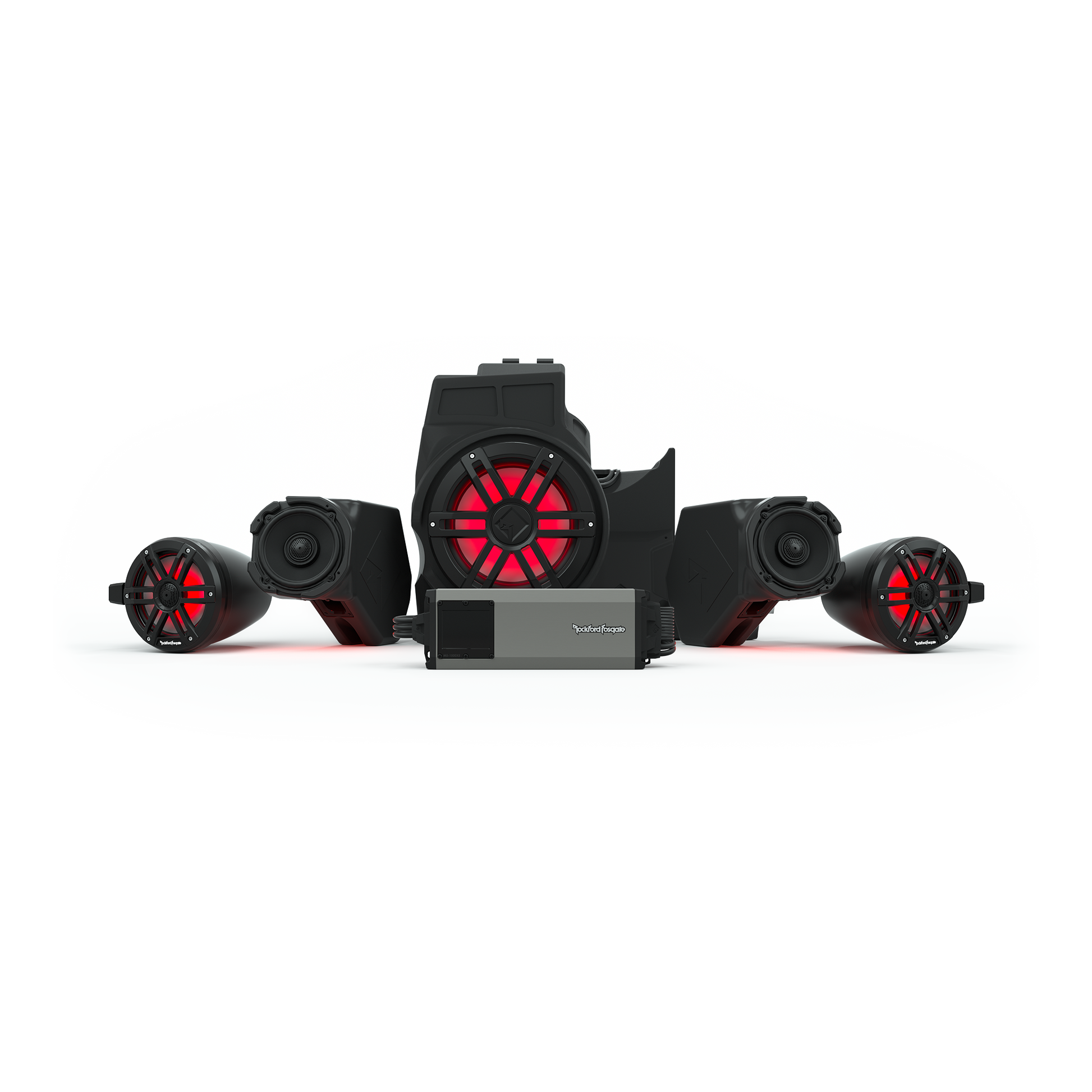 2019+ Stage 4 Audio System for Select RZR Pro XP, Pro R, and Turbo R Models with Ride Command