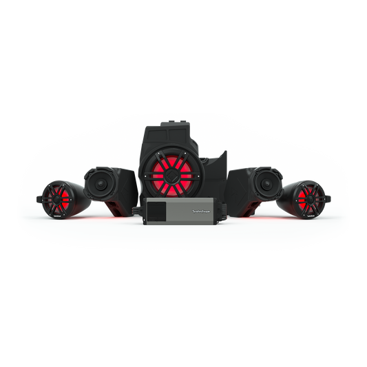 2019+ Stage 4 Audio System for Select RZR Pro XP, Pro R, and Turbo R Models with Ride Command