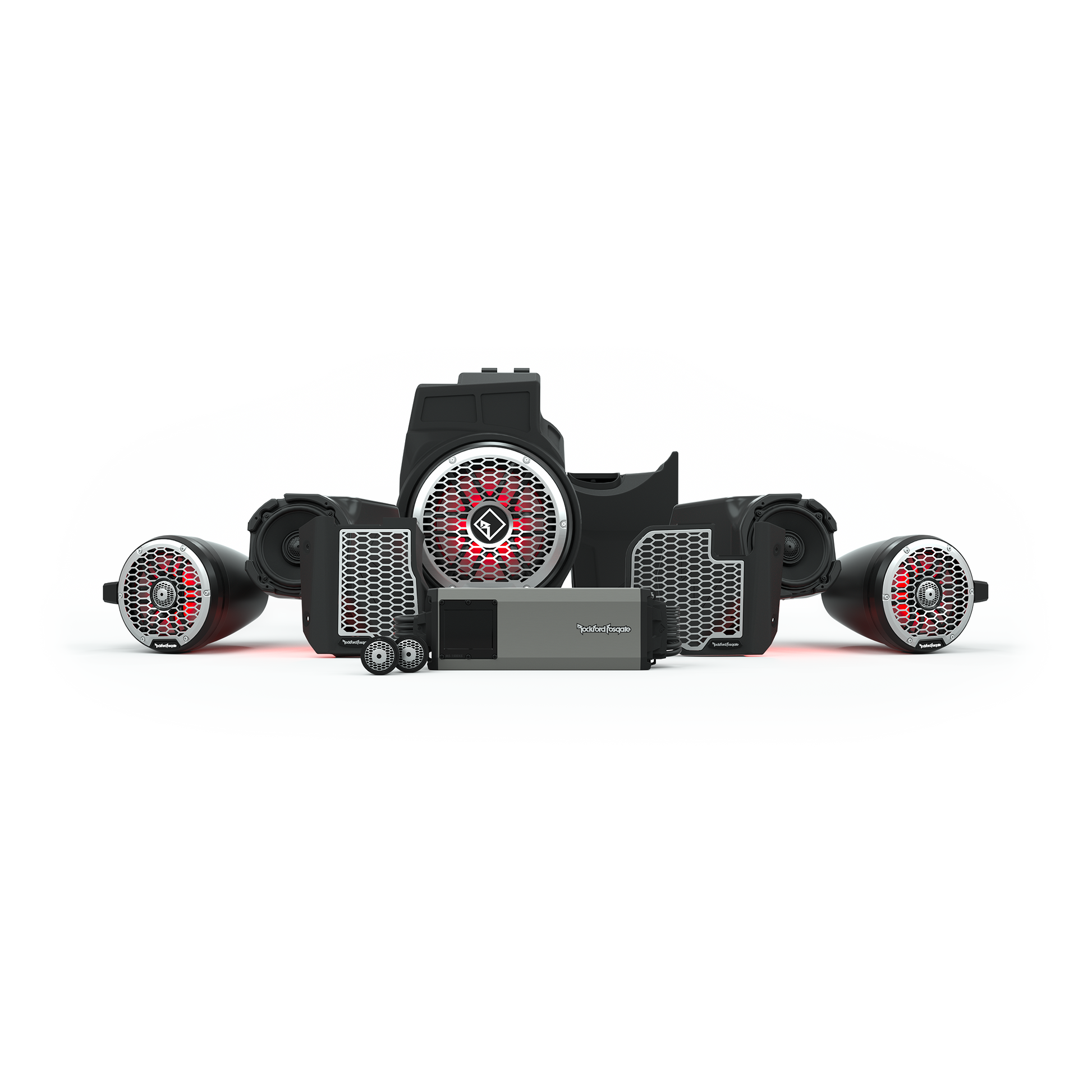2019+ Stage 5 Audio System for Select RZR Pro XP, Pro R, and Turbo R Models with Ride Command