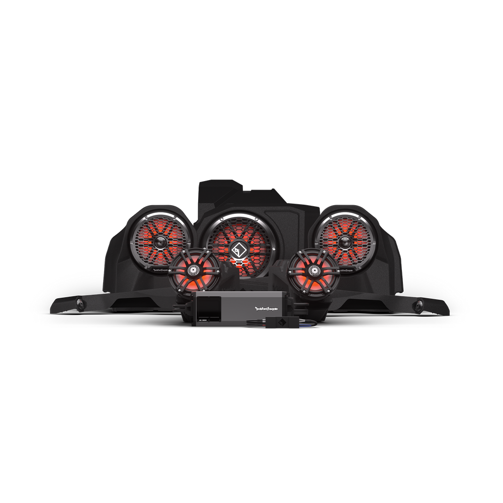 Rockford Fosgate Stage 6 Aftermarket 1,500-Watt Audio System RZR24RCXP-STG6