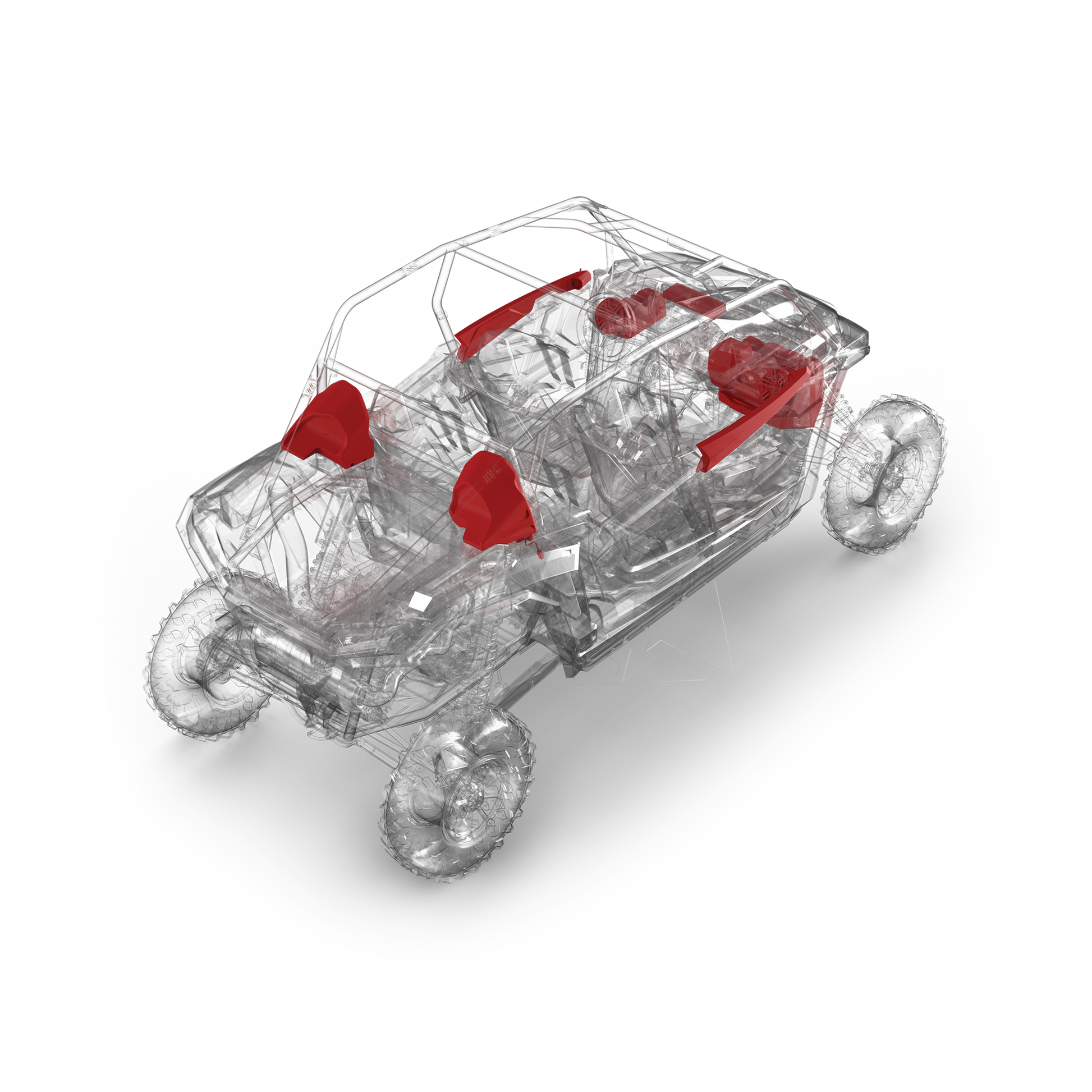 Stage 6 Aftermarket 1,500-Watt Audio System for 2024+ RZR XP w/ Ride Command