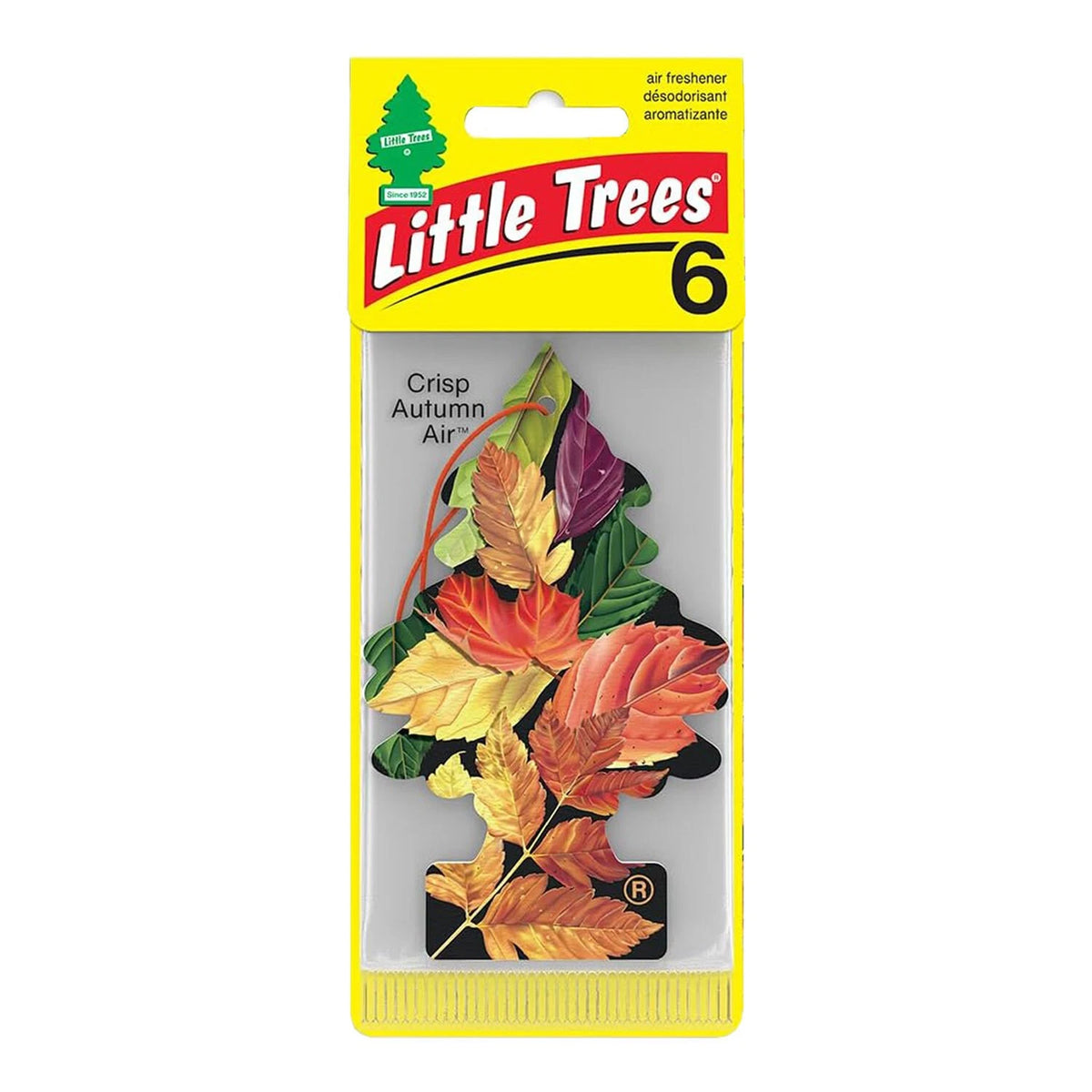 Little Trees Crisp Autumn Air 6 Pack U6P67452