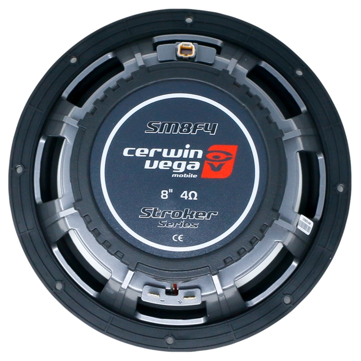 8" RPM Stroker Marine 2-Way Speaker W/1" Titanium Dome Tweeter - SM8F4