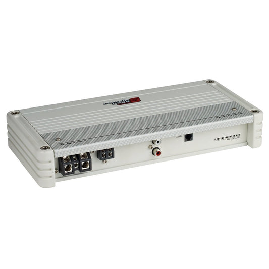 1-Channel SRPM Stroker Monoblock Class-D Amplifier (White) - SRPM1000.1DW