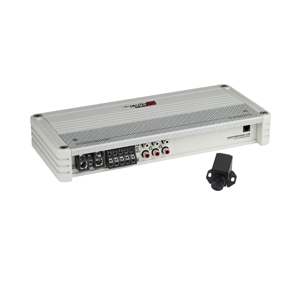 5-Channel SRPM Stroker Full Range Class-D Amplifier (White) - SRPM1100.5DW
