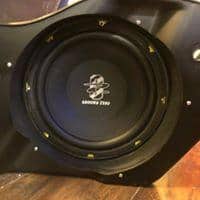 10″ Harley Subwoofer Midbass Adapter Rings (Pair) All years 98-current