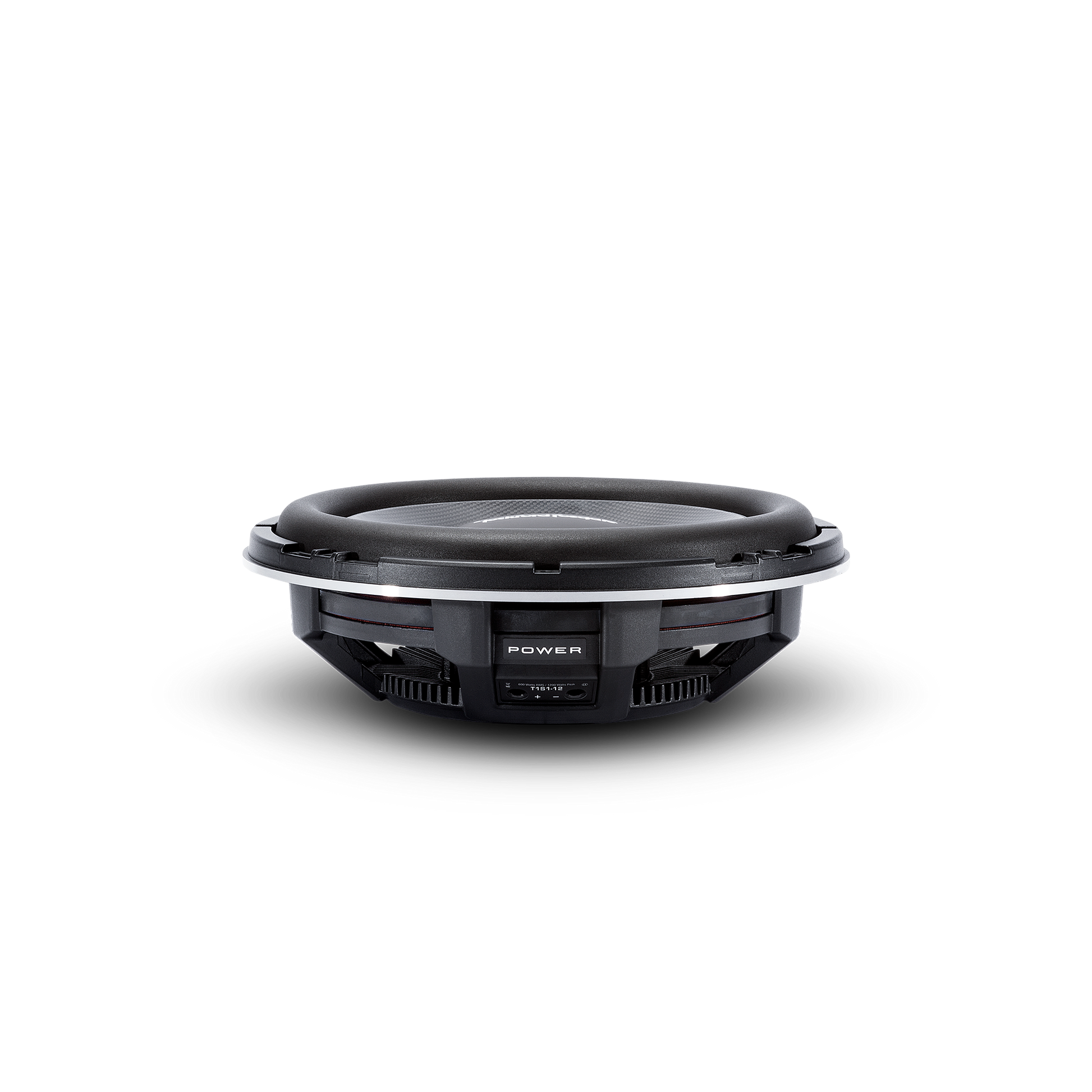 Power 12" T1 Slim Single 1-Ohm Subwoofer