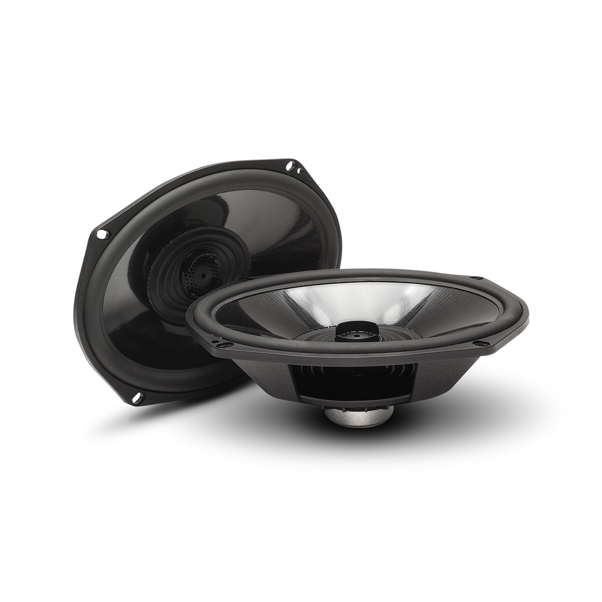 Power Motorcycle 6"x9" Full Range Bag Lid Speakers