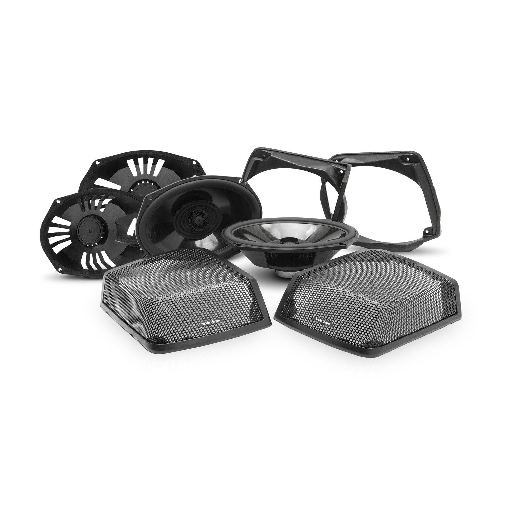 2-Speaker & Amp Kit for 1998-2013 Road King® (Gen-1)