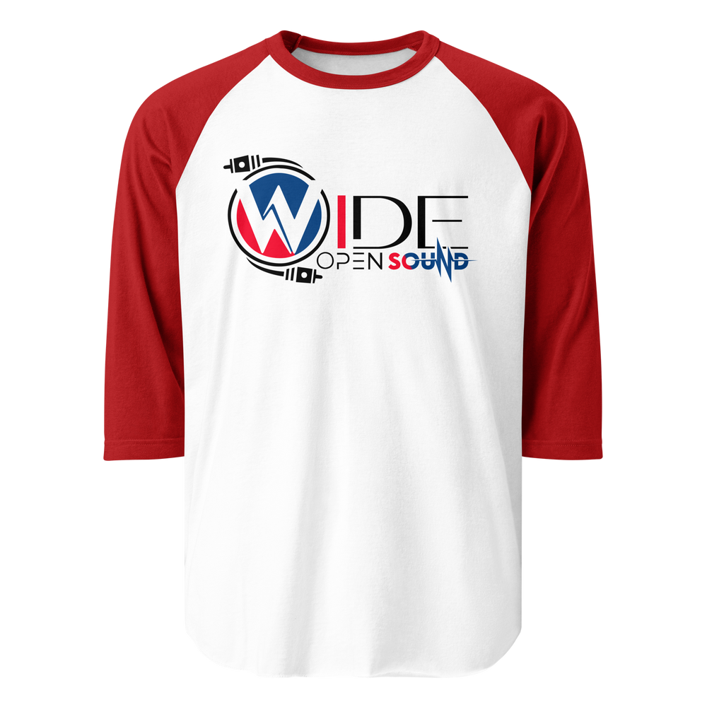 3/4 sleeve raglan shirt "Crimson Depths Collection"