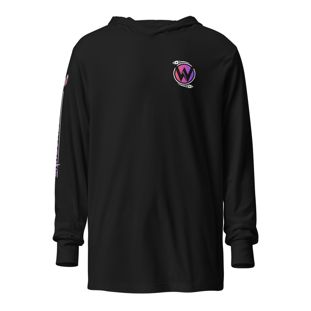 Hooded Long-Sleeve Tee "Miami Sunset Collection"