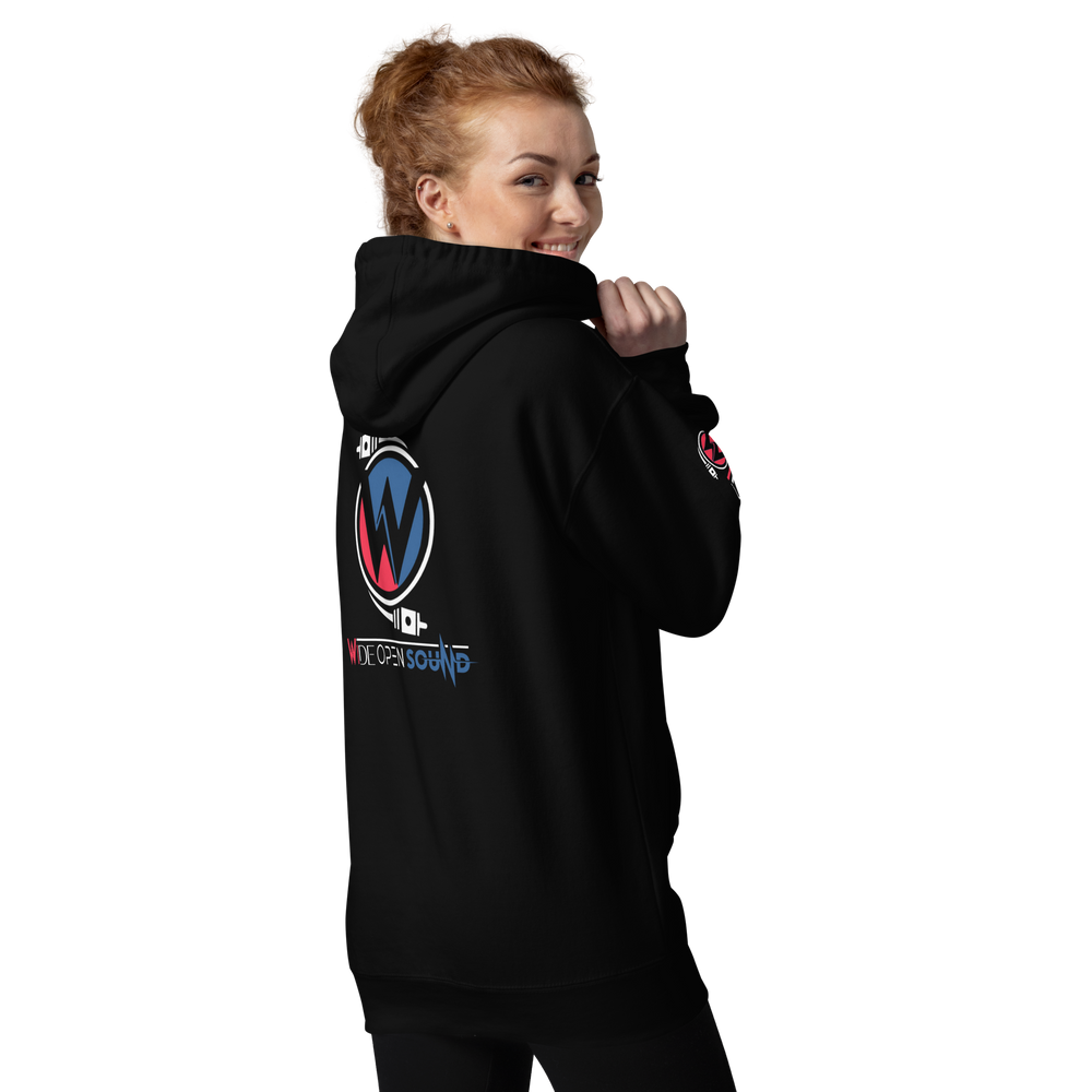 Unisex Hoodie "Crimson Depths Collection"