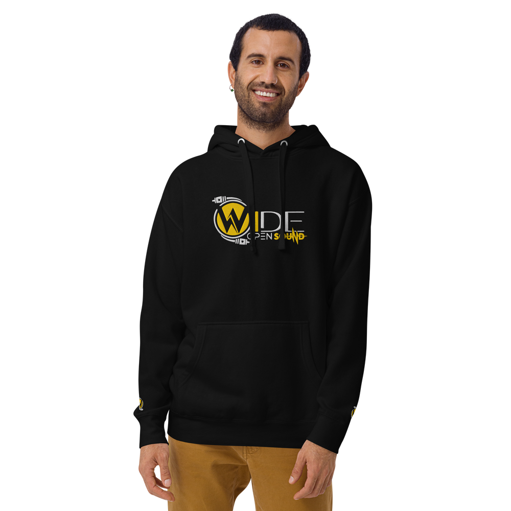 Unisex Hoodie Embroidered Front "Gold Collection"