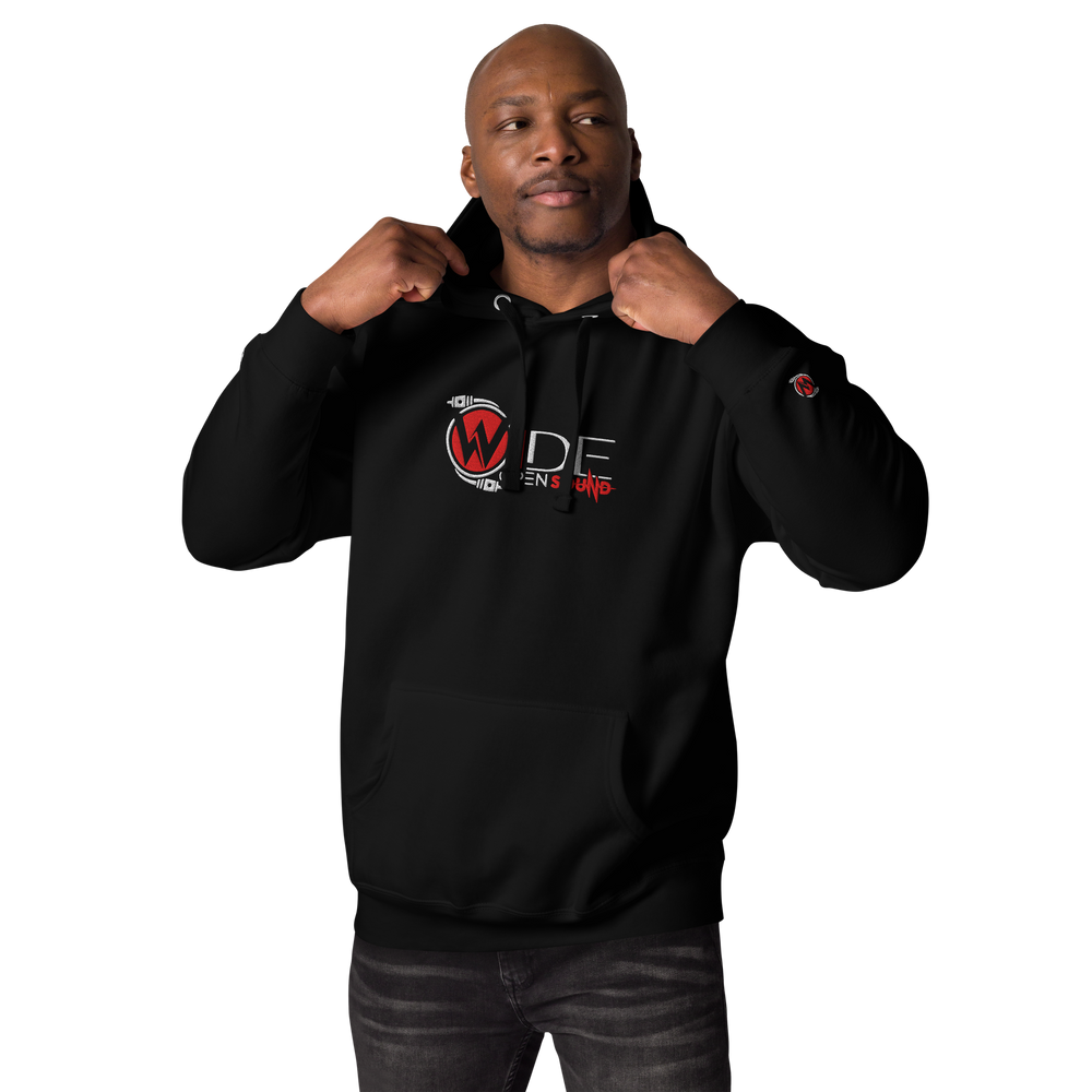Unisex Hoodie Embroidered Front "Red Collection"