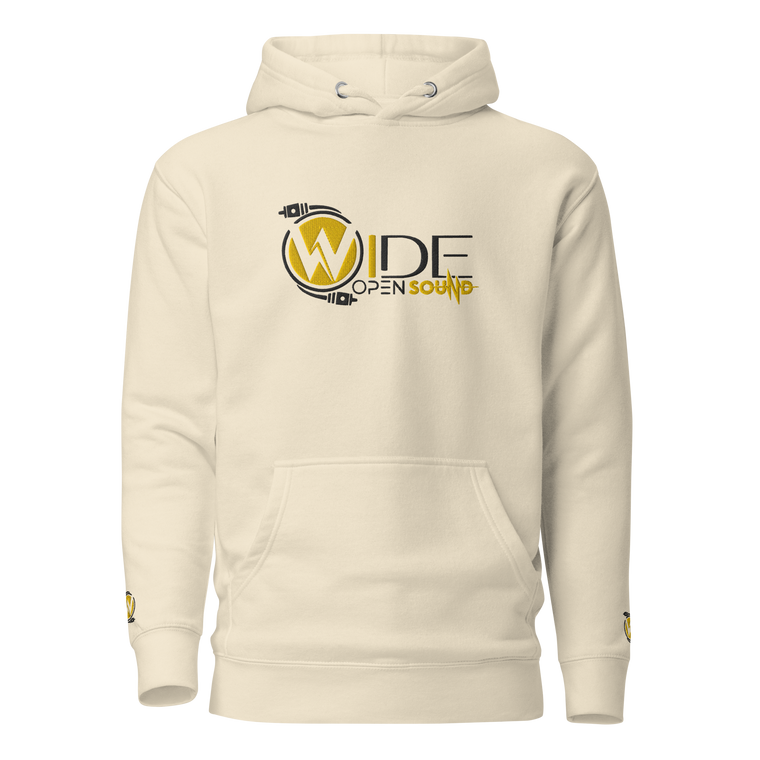 Unisex Hoodie Embroidered Front "Gold Collection"