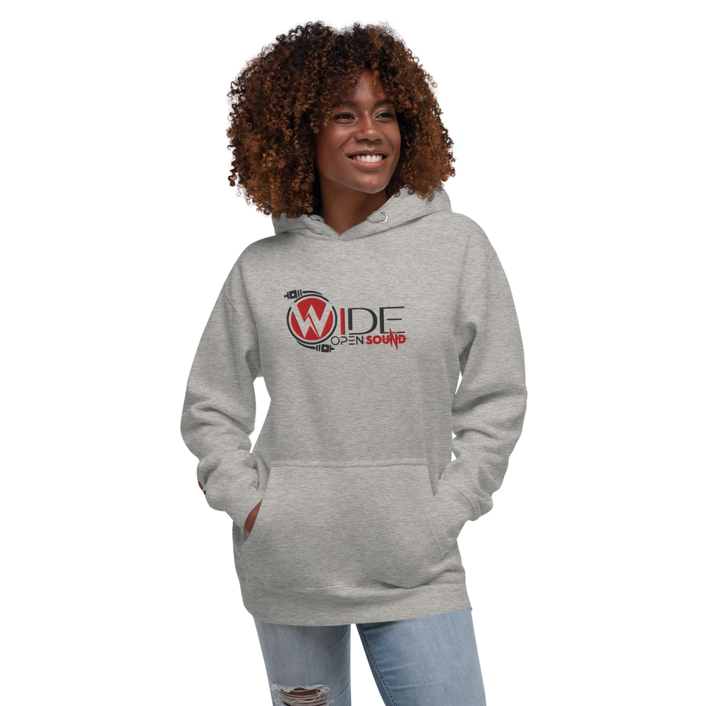 Unisex Hoodie Embroidered Front "Red Collection"