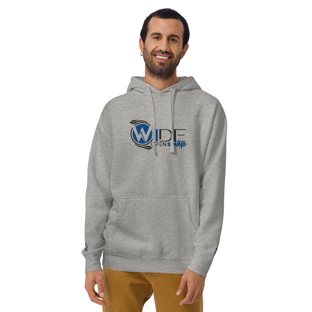 Unisex Hoodie Embroidered Front "Royal Collection"