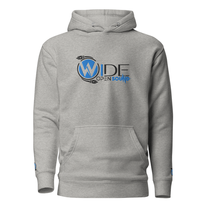 Unisex Hoodie Embroidered Front "Aqua Collection"