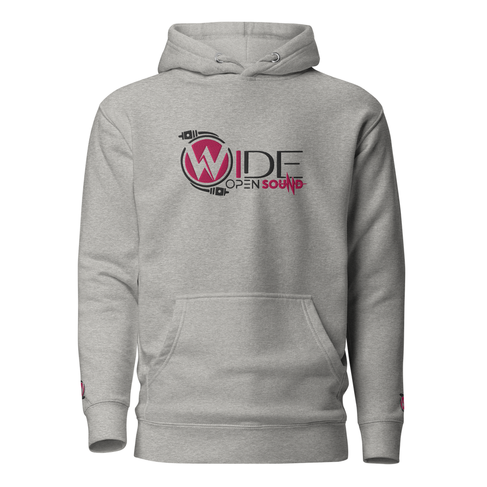 Unisex Hoodie Embroidered Front "Pink Collection"